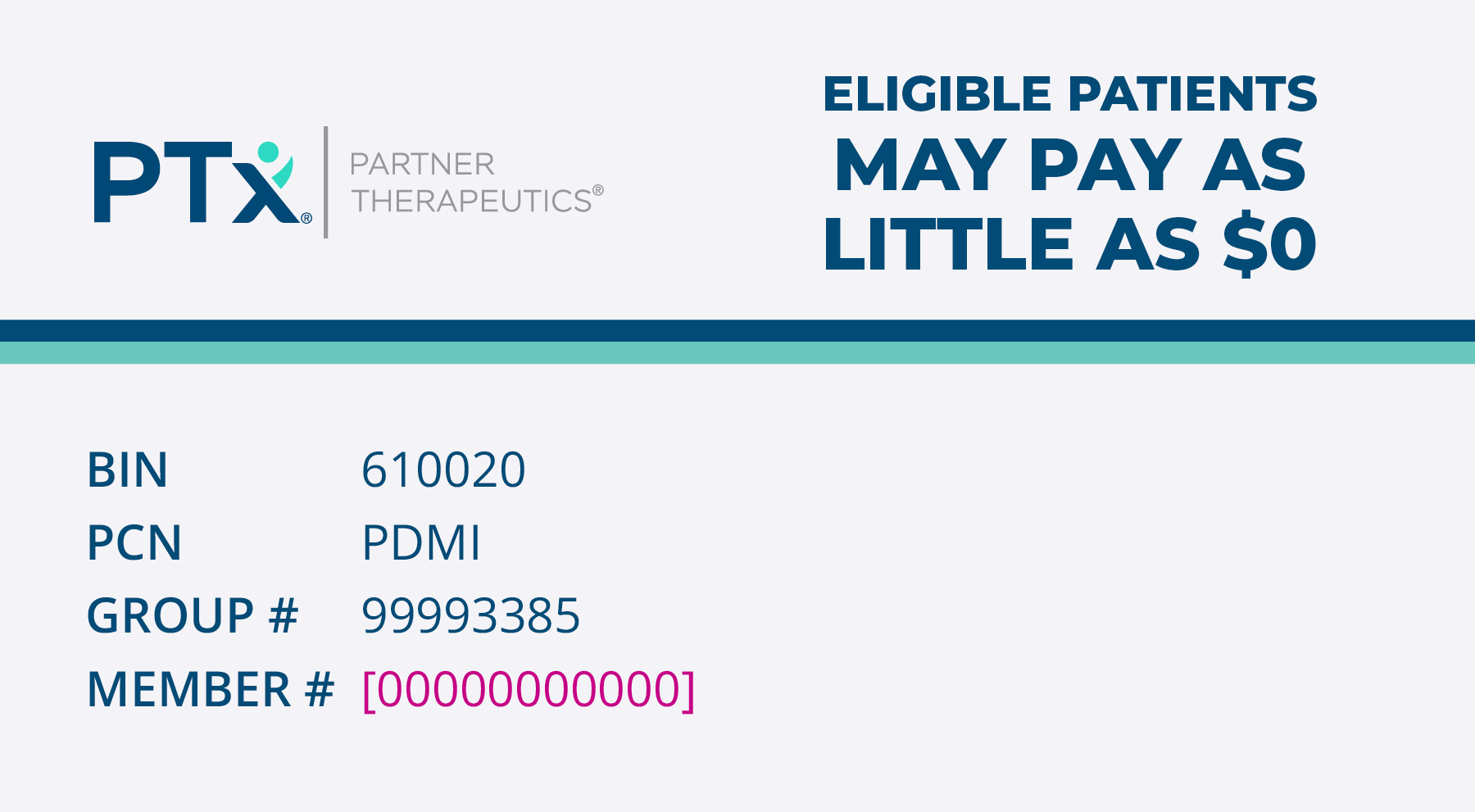 PTx Assist co-pay card
